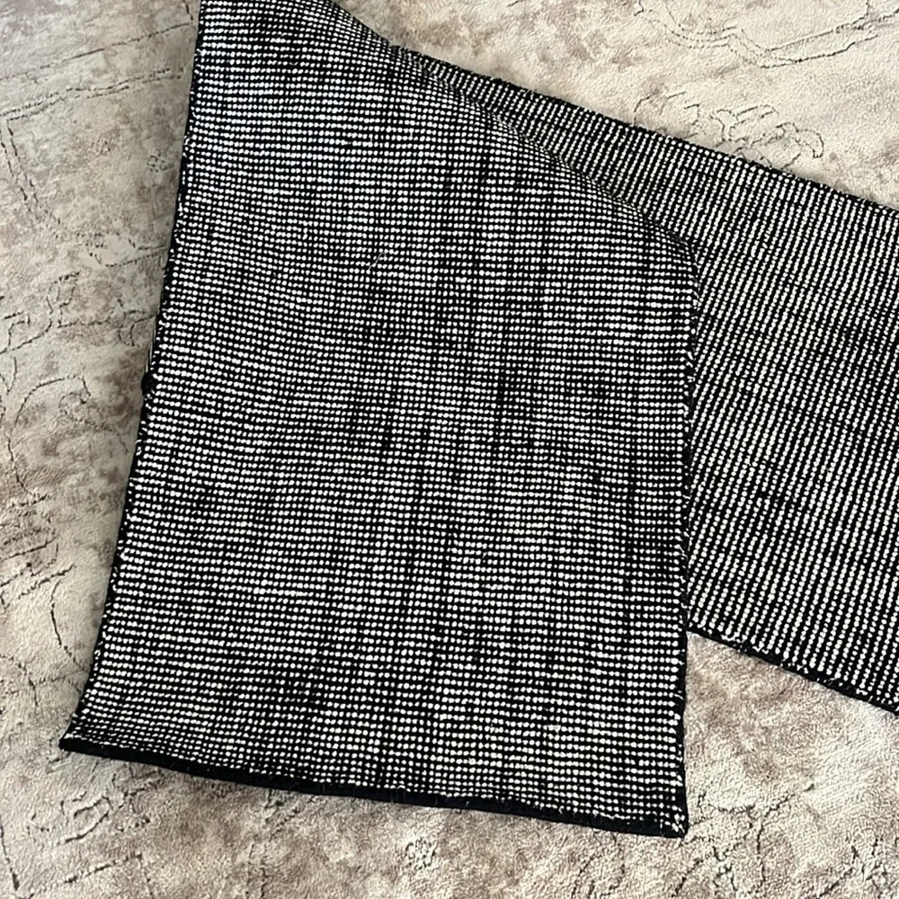 NEW Unique Loom 2x8 Wool Runner English Manor BlackBerry/Ivory Farmhouse